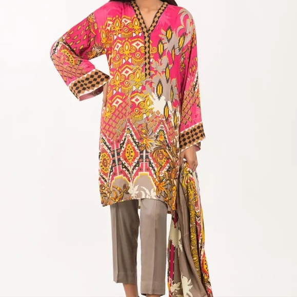 "SALE"GULAHMED ideas pret viscose 3piece Suit - Picture 2 of 5